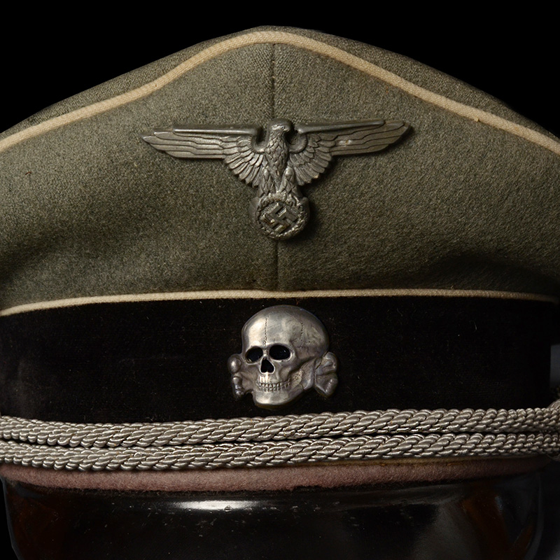 Waffen-SS Officer Visor Cap 