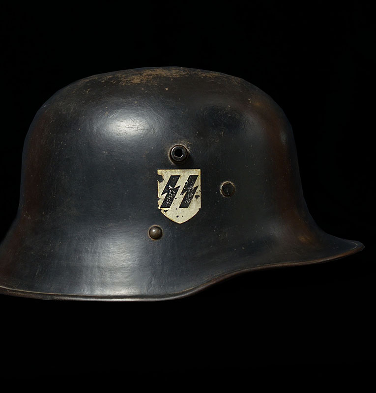 Allgemeine-SS Austrian M16 Steel Helmet | Double decal | Provenance