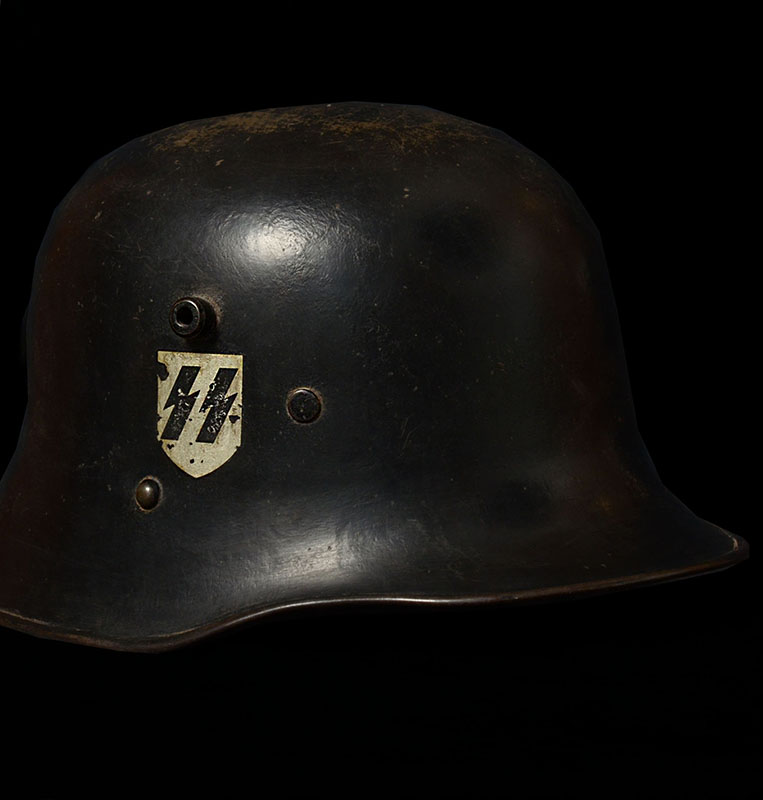 Allgemeine-SS Austrian M16 Steel Helmet | Double decal | Provenance