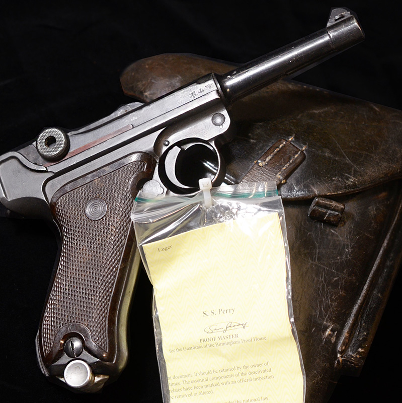 German Luger Pistol - 1941 Dated | Deactivated