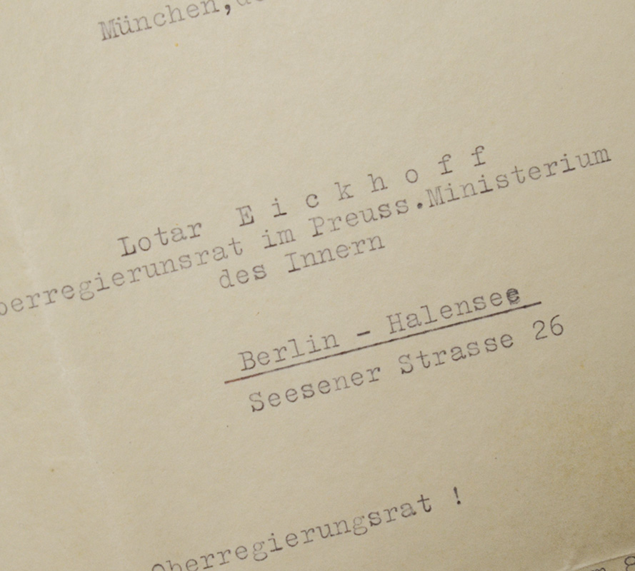Reinhard Heydrich Hand Signed Document Dated 1934 | Rare Personal Stationary