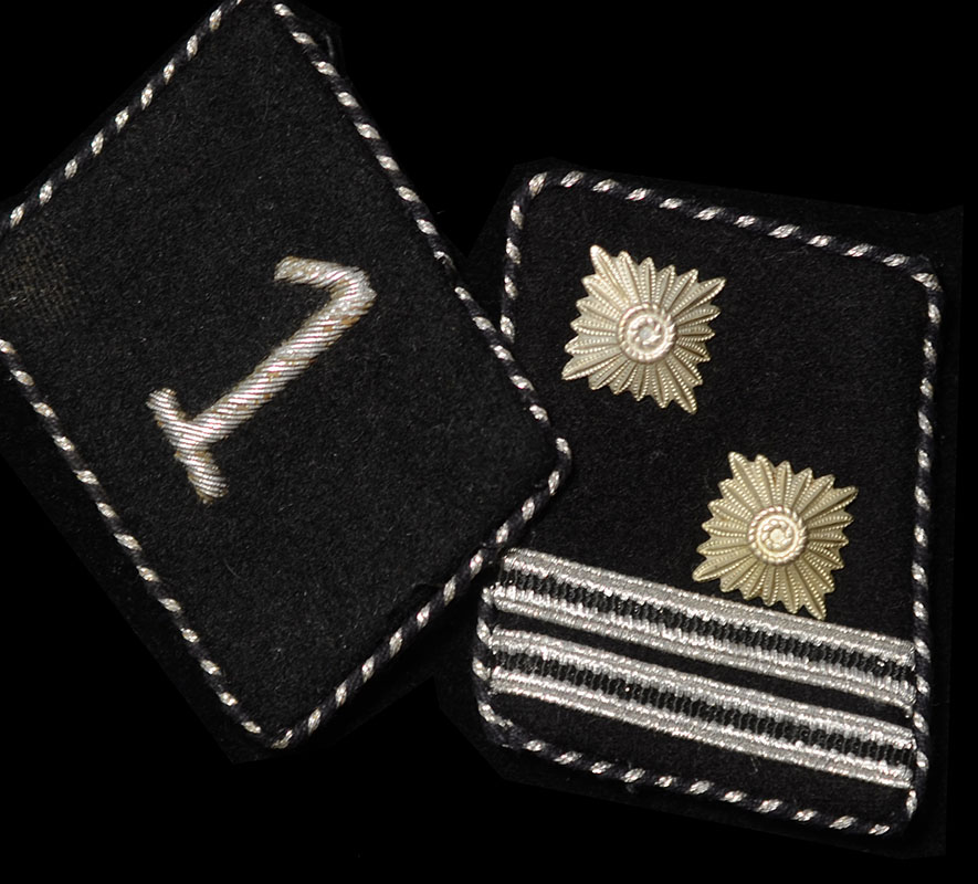 Allgemeine-SS NCO Collar Patches Standarte '1' ( Munich)