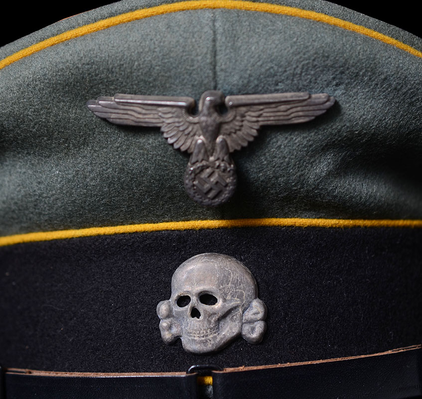 Waffen-SS OR/NCO Cavalry Visor Cap