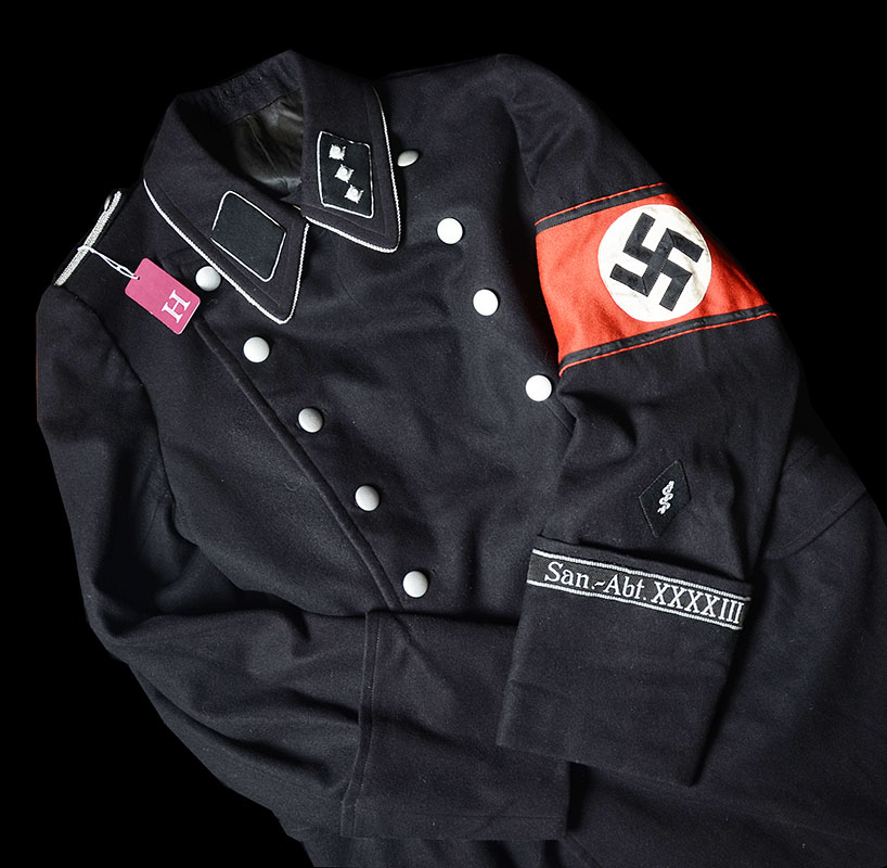 Allgemeine-SS Officer Overcoat | Untersturmfuhrer of San-Abt.XXXIII | Ex-Delich Collection