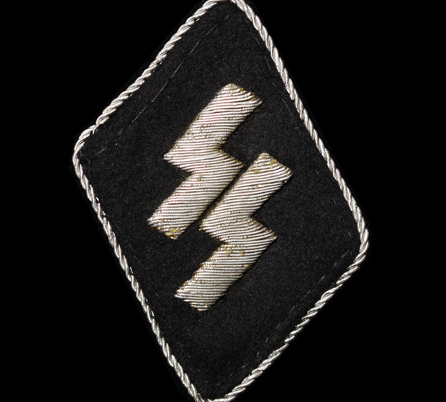 SS Officer Runic Collar Patch | Great Service Used Patch