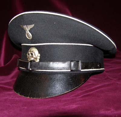 SS Peak Visor Cap. Allgemeine-SS. NCO. Pre-1933. 