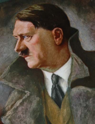 Hitler Portrait by Rosenthal | Porcelain