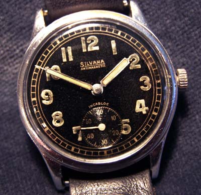 Watches: modern - watches : SILVANA GOLD PLATED LADIES HAND WIND LIC BAND -  original - 1960's - running - excelent condition