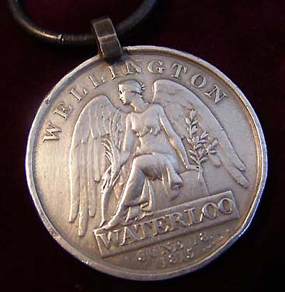 Waterloo Medal |  Life Guards | Wounded | Discounted