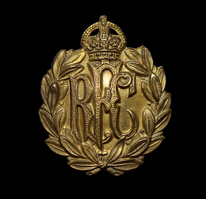 Royal Flying Corps Cap Badge | Scarce Economy Version