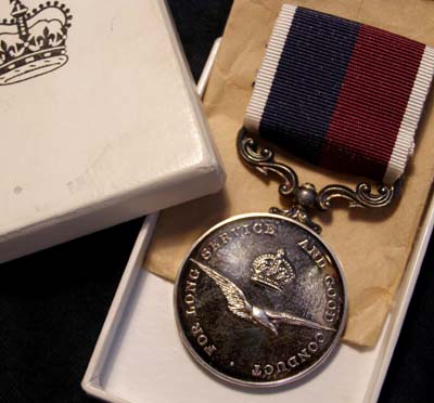 RAF Medal | Long Service | Good Conduct Medal | Boxed
