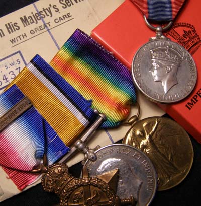 WWI 1914 Star Medal Trio & IS Medal. Liverpool Regt | Discounted