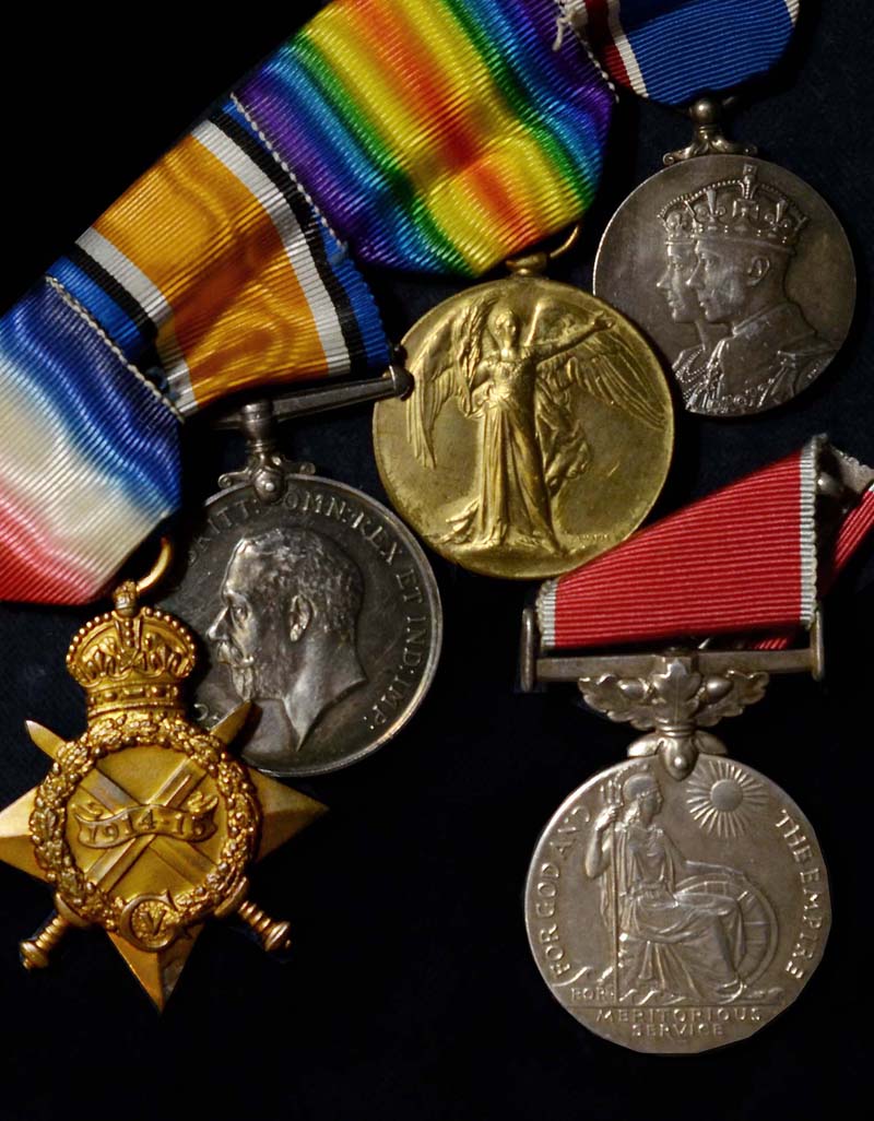 WWI Medal Group | 9th London Regt | 10 Downing St Boss | Historical Group
