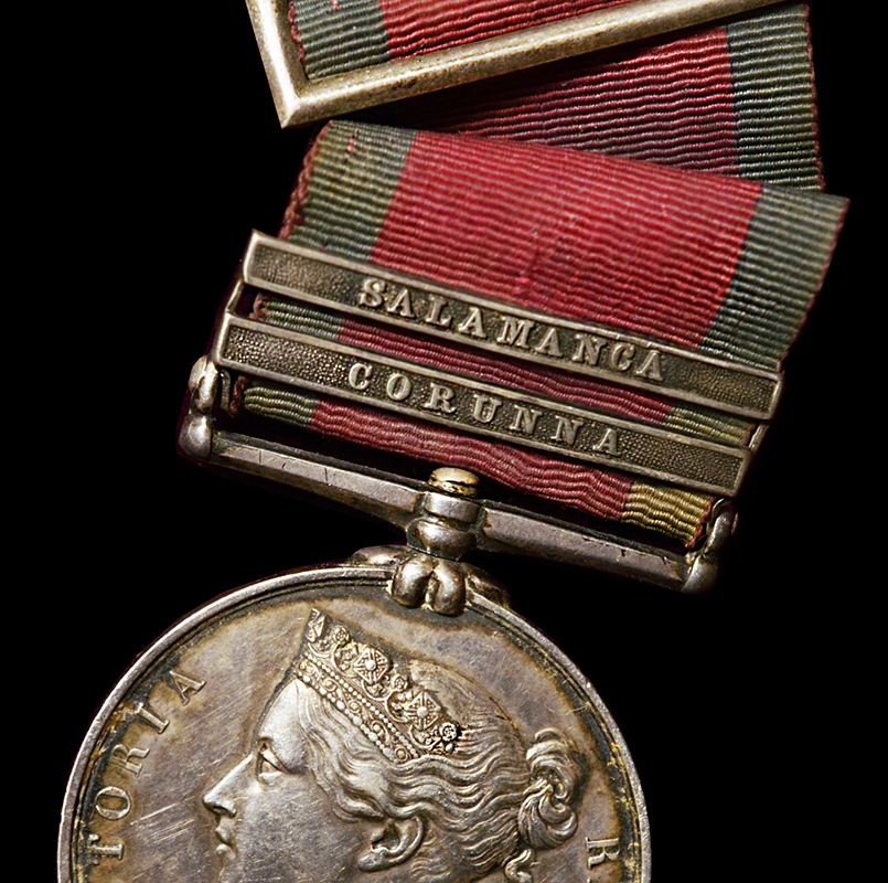 Military General Service Medal | Lieut. Edward Purvis | The Ghost Of Watlington House
