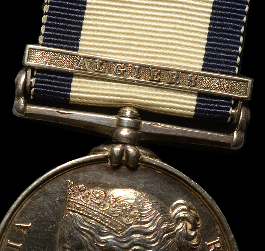 Naval General Service Medal | Algiers Clasp | Volunteer 1st Class