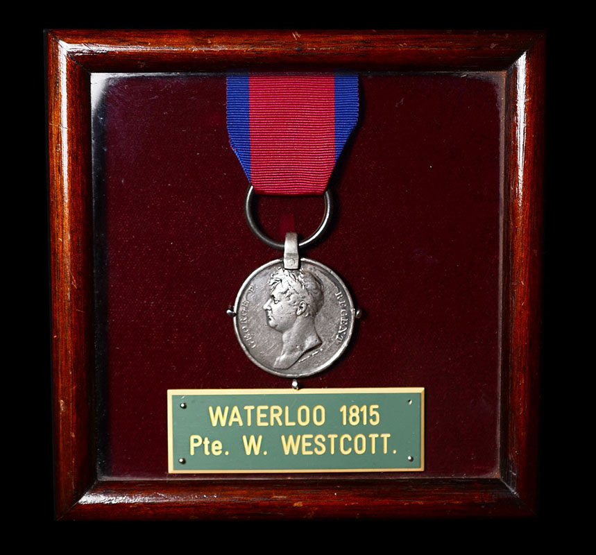 Waterloo Medal | 2/95th Regt | Wounded At Waterloo | Sharpe Series Fame