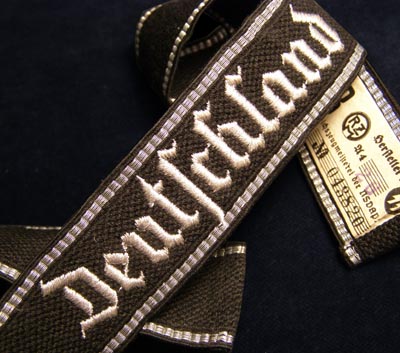 Deutschland Cuff Title | OR/NCO RZM Machine-Embroidered