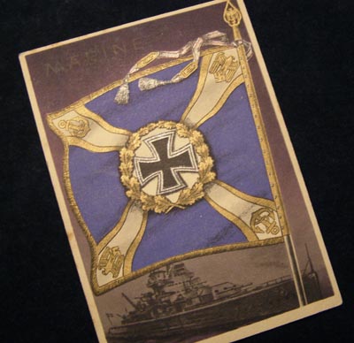 Kriegsmarine Standard Postcard.