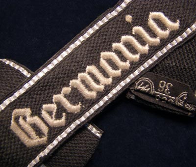 Germania Cuff Title | OR/NCO RZM Machine-Embroidered 