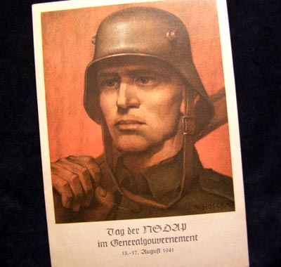 Tag Der NSDAP Im Generalgouvernement Postcard.