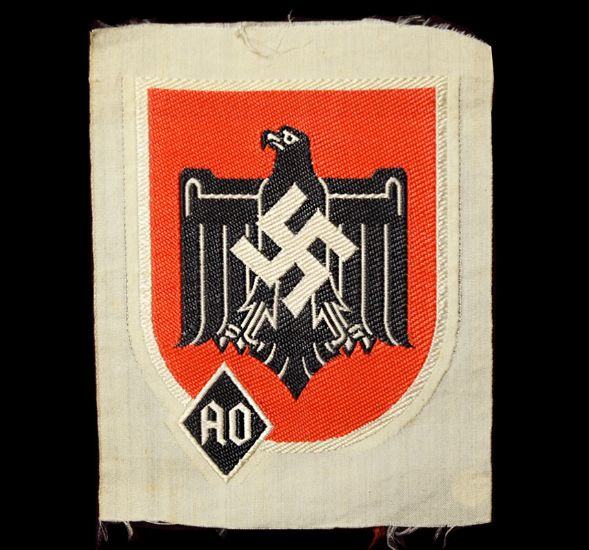 NSDAP 'Auslands Organisation' Sports Shield.