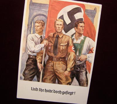 Feldherrnhalle 9.11.2923 - 9.11.1938 Commemoration Postcard