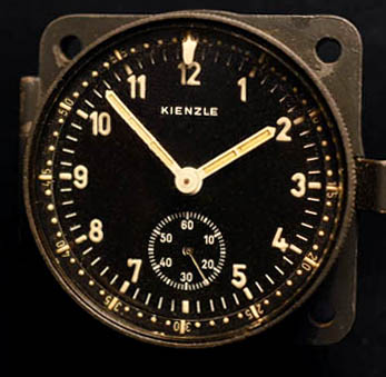 Luftwaffe Aircraft Clock | Kienzle Fl 23886  | Provenance.