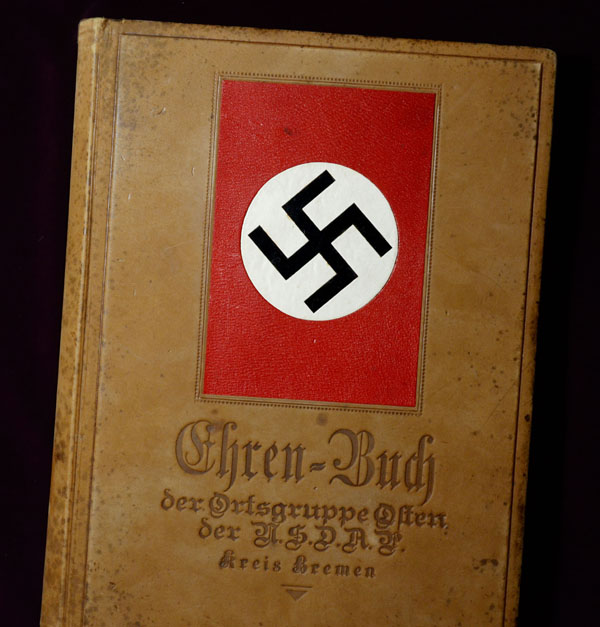NSDAP Bremen Ehren Buch | Museum Interest.