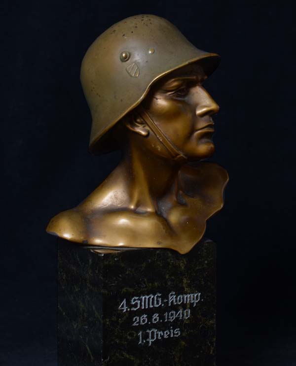 German Soldier Bronze 