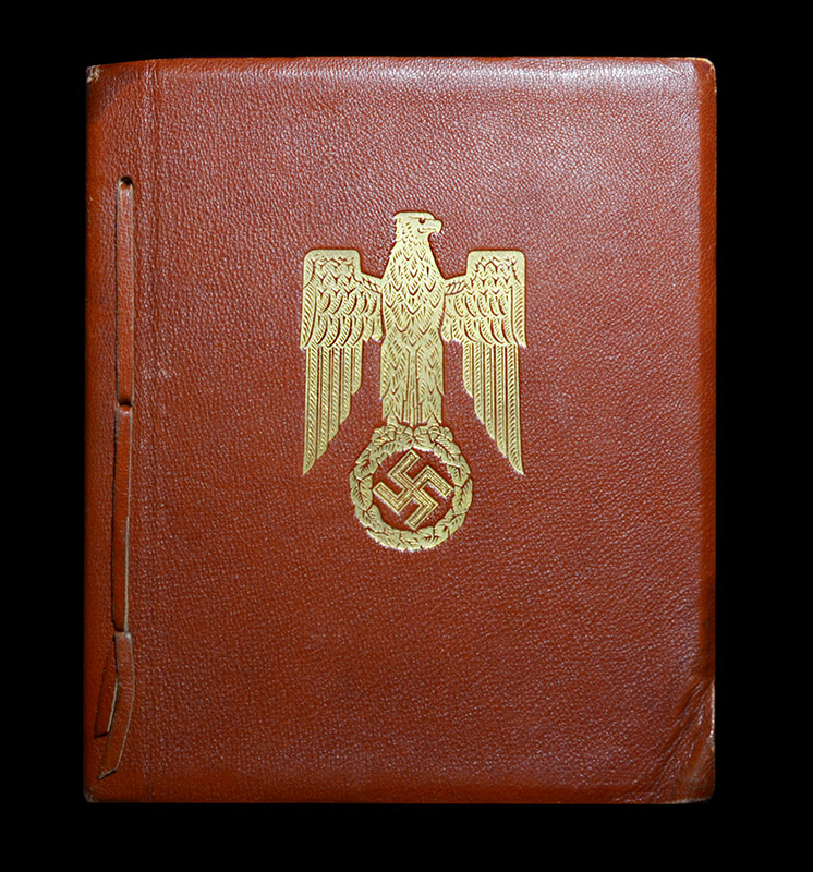 Hitler - Mussolini Presentation Book  By Frieda Thiersch | Provenance.