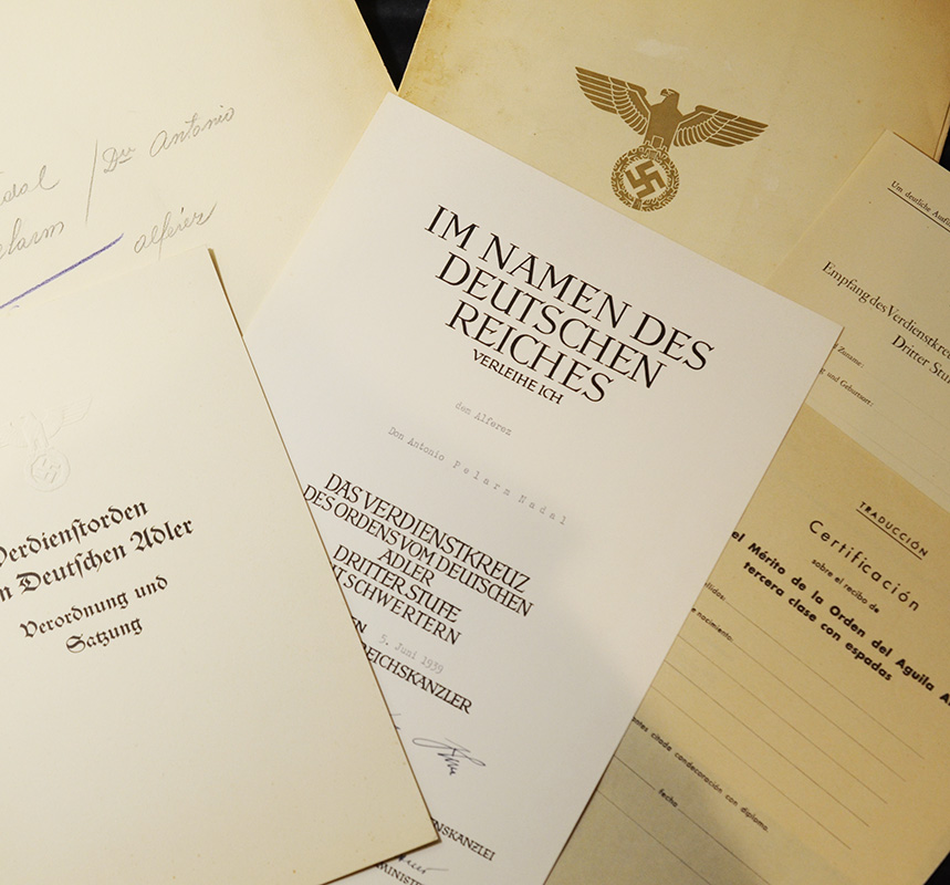 Eagle Order Documents | Full Set To Don Antonio Pelarm Nadal