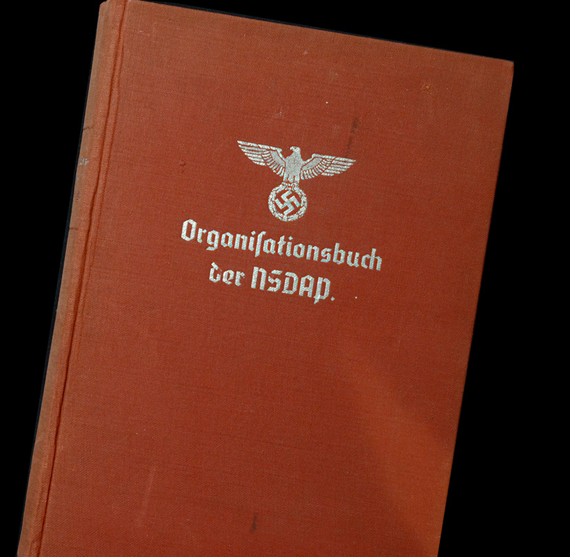 NSDAP Organisation Book For 1936