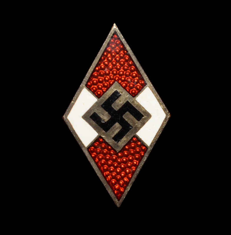 NSDAP HJ (Hitler Youth) Membership Badge | RZM M1/102