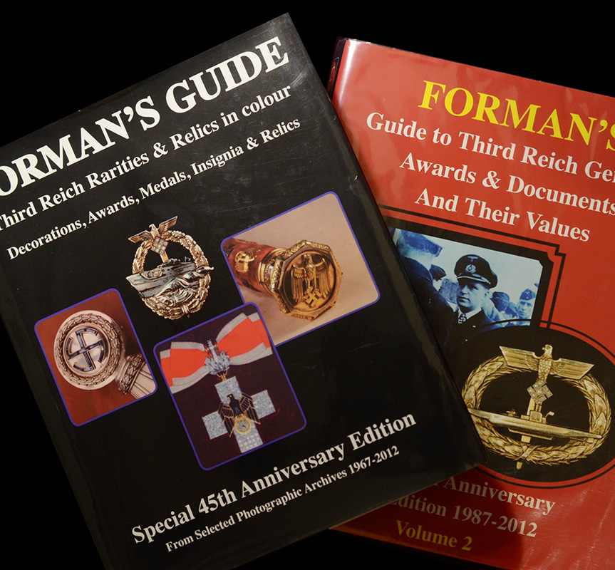 Formann's Ultimate Third Reich Guide books | Two Volumes | Both Author Signed