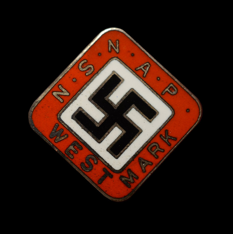 NSNAP Westmark Membership Badge | Dutch Nazi Party