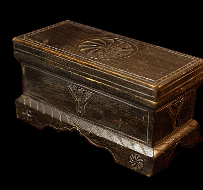 SS Wood Medal / Trinket Box