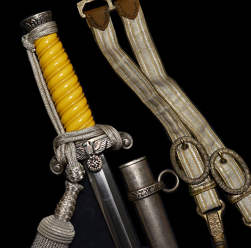 Heer Officers Dagger By WKC | Portepee & Hangers | Stunning Condition