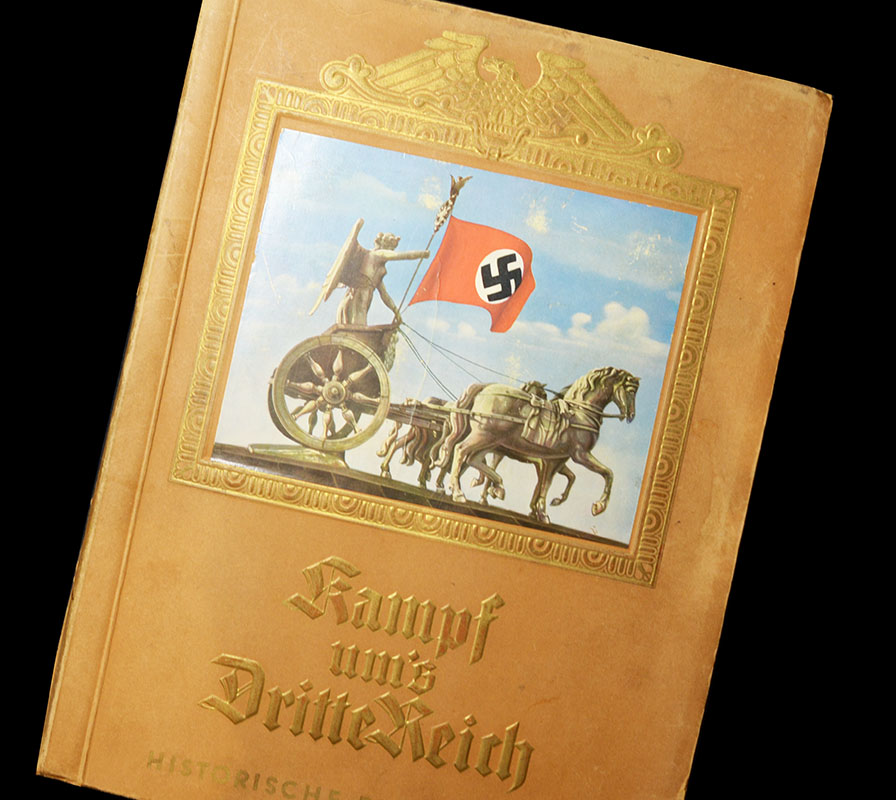 Album - Kampf Um's Dritten Reich - Cigarette Card Album Published 1933.