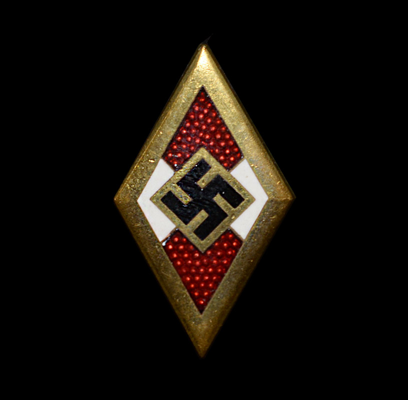 HJ Golden Badge of Honour (award number version)