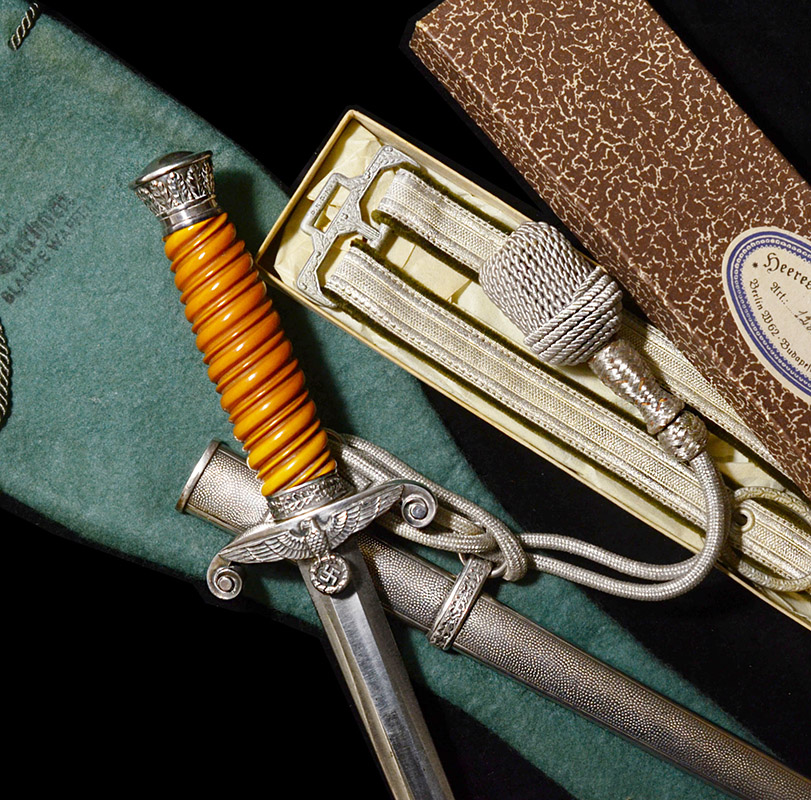 Heer Officers Dagger By Eickhorn | Portepee & Hangers | Unissued Condition | Stunning