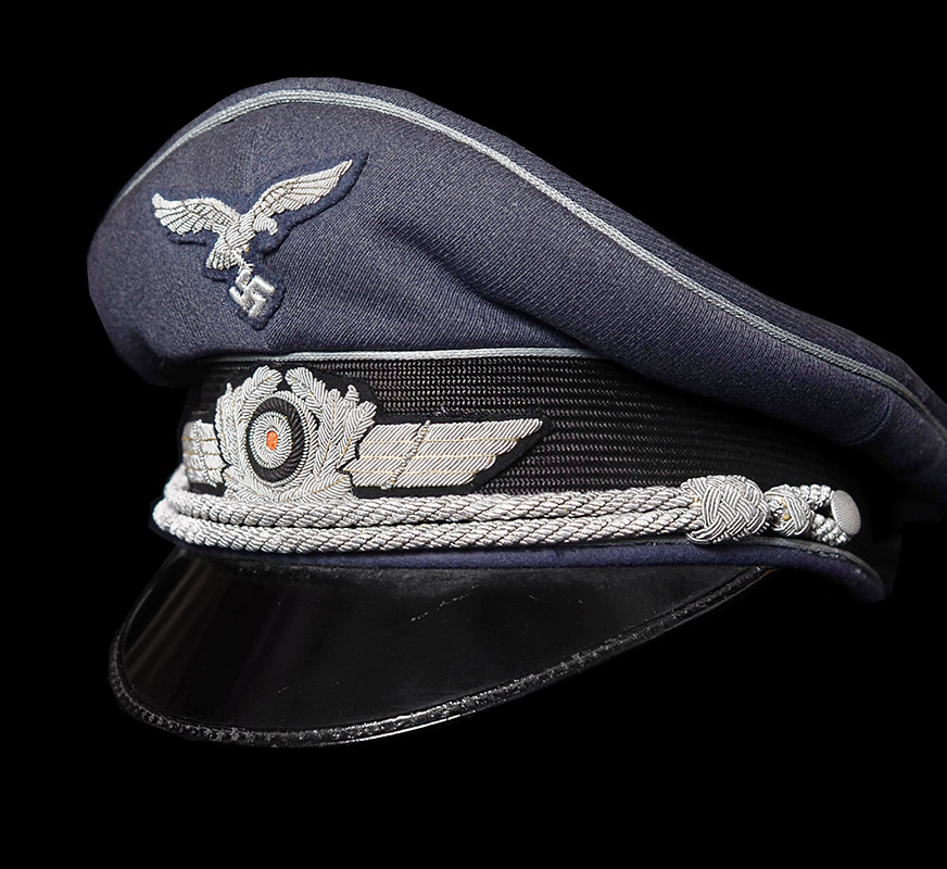 Luftwaffe Officers Visor Cap | Late Erel | Nice | Named
