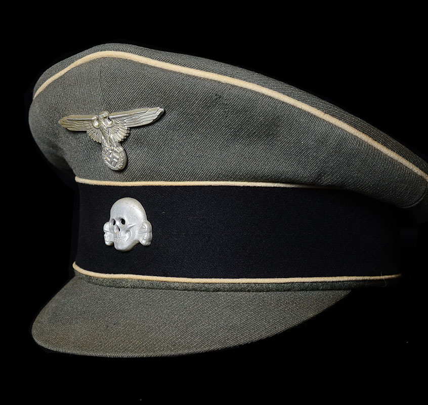 Waffen-SS 'Old Style' Senior NCO Cloth Visor Cap | Named | Extremely Rare