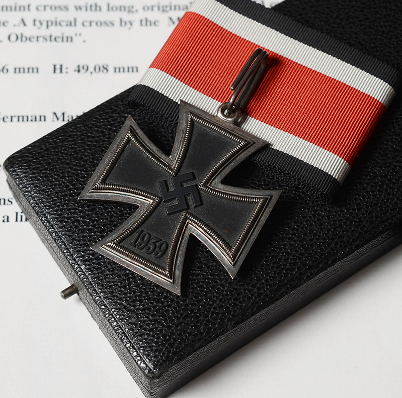 Cased Knights Cross of the Iron Cross | Klein & Quenzer | Provenance