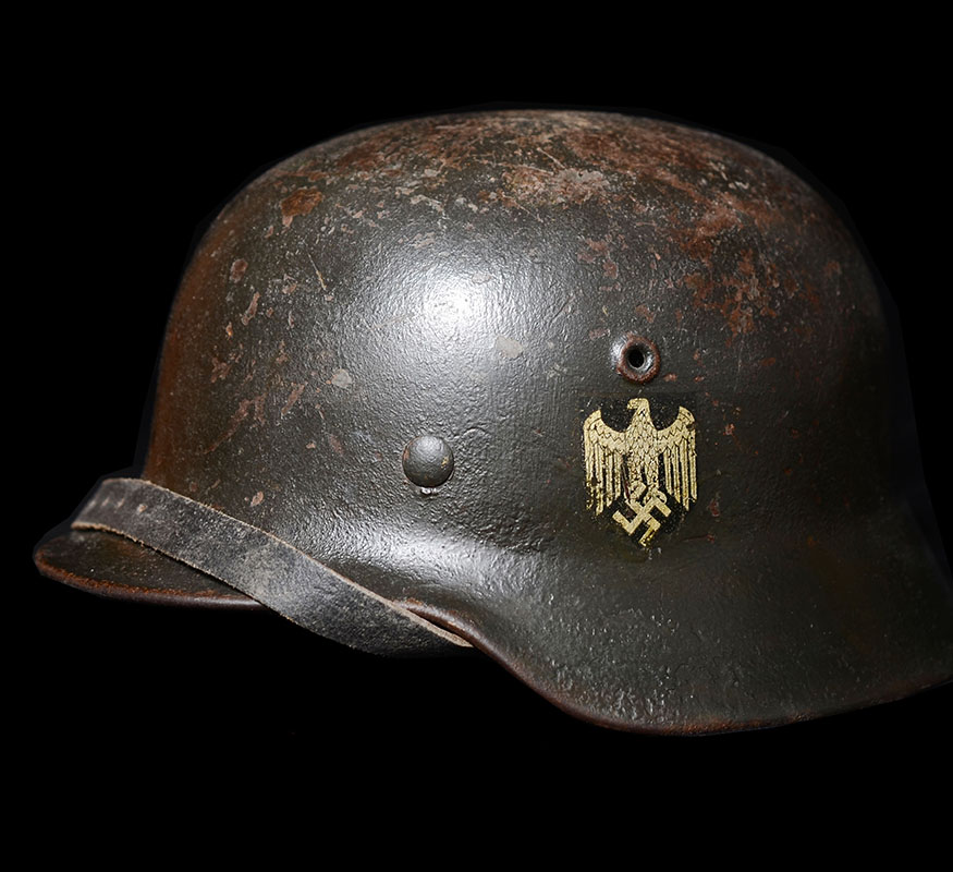 German Steel Helmet | M40 | Heer | Single Decal