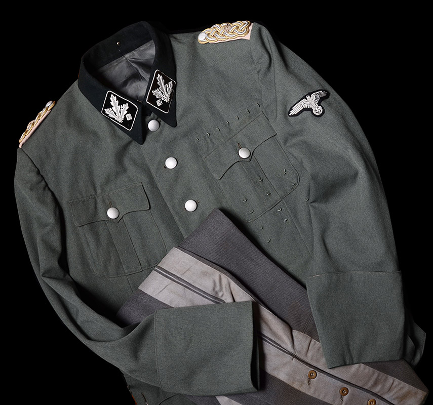 SS Gruppenfuhrer Dr. Johannes Meyer Tunic & Breeches | Provenance