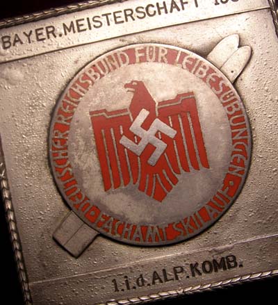 Third Reich Sports Association ski prize 1939